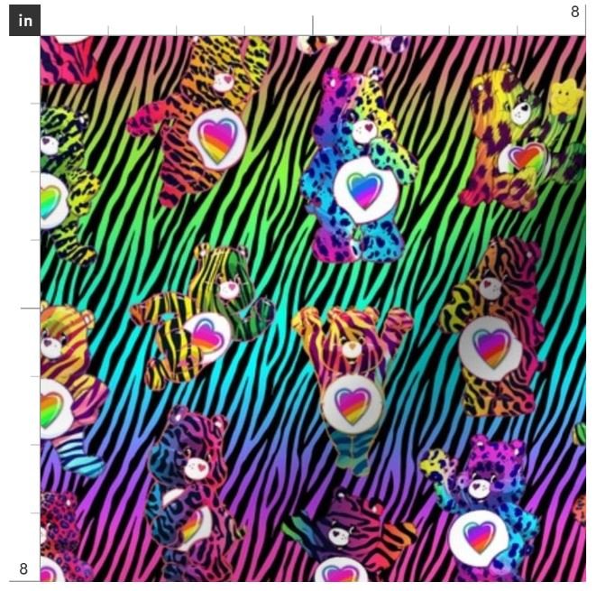 LF Care Bears Spaced 4 Small