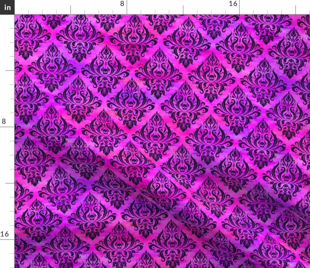 Skull Damask WCx2 6 B Scale