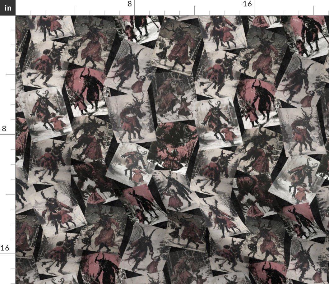 Krampus Junk Journal Comp Vintage