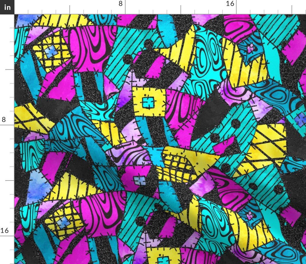 Ragdoll With Black Glitter