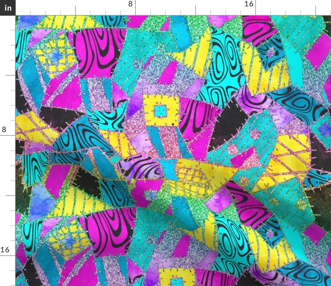 Ragdoll With Rainbow Glitter