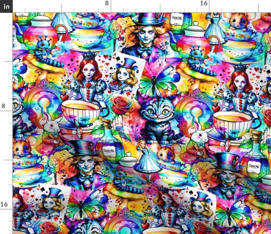 Wonderland Drip Light BKGD Full Sat