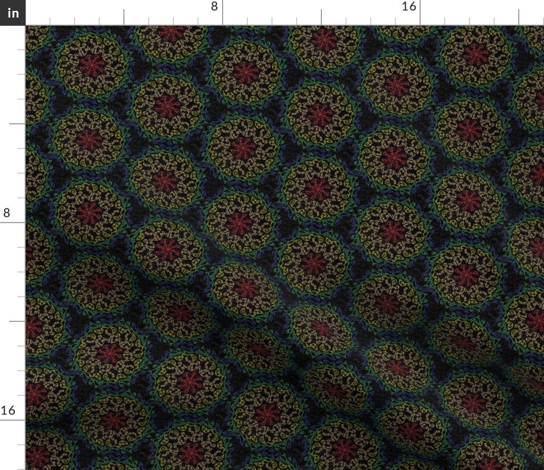 Ivy Repeat Grey Double