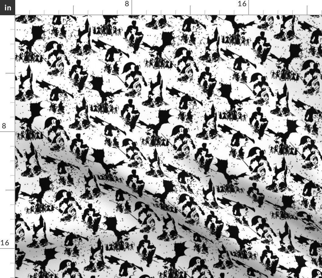 D&D Splash B&W