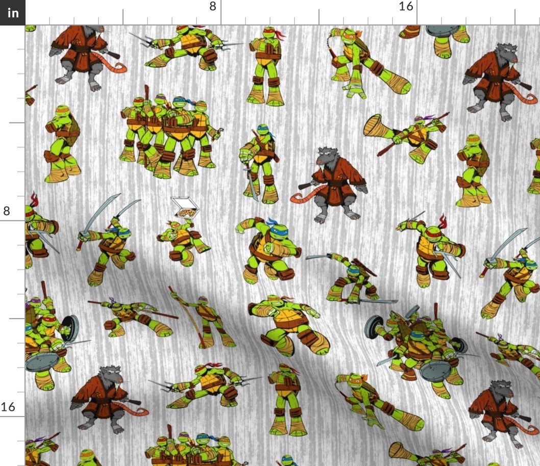 Turtles Sketch 2