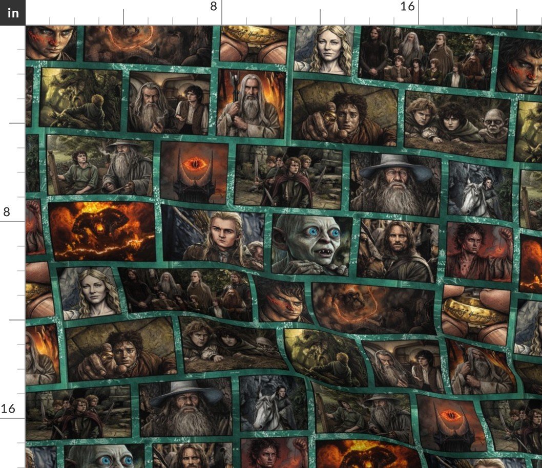 LOTR Coll Spaced 2 WO RINGS
