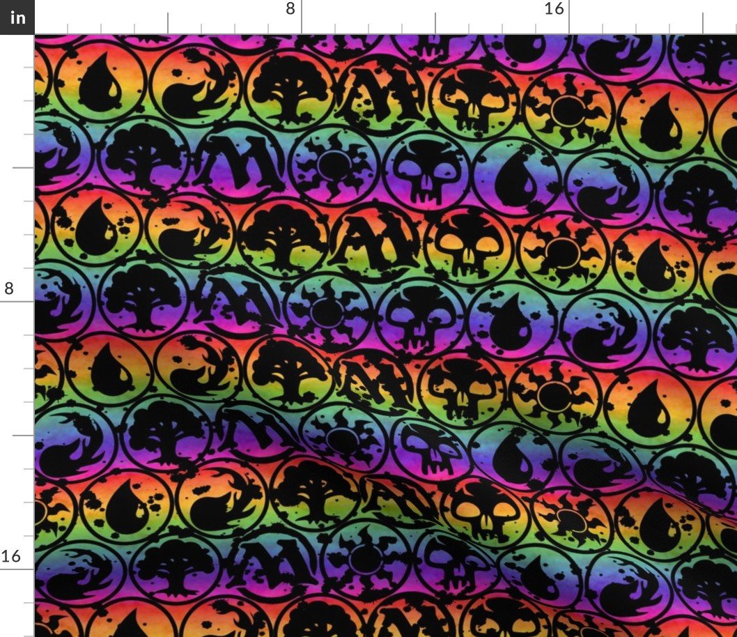 MtG Splatter Single Splatter Black On RB